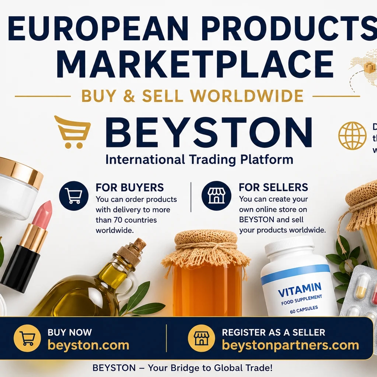 BEYSTON is an international marketplace | Care products | Calgary | Ad gallery (SEO) | 1