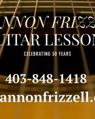 Guitar Lessons in Red Deer with Shannon Frizzell - Red Deer
