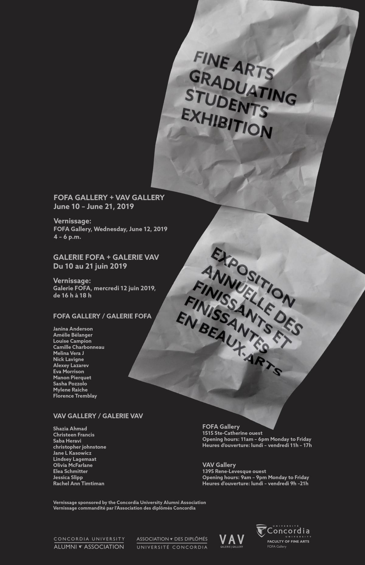 Graduating Students Exhibition