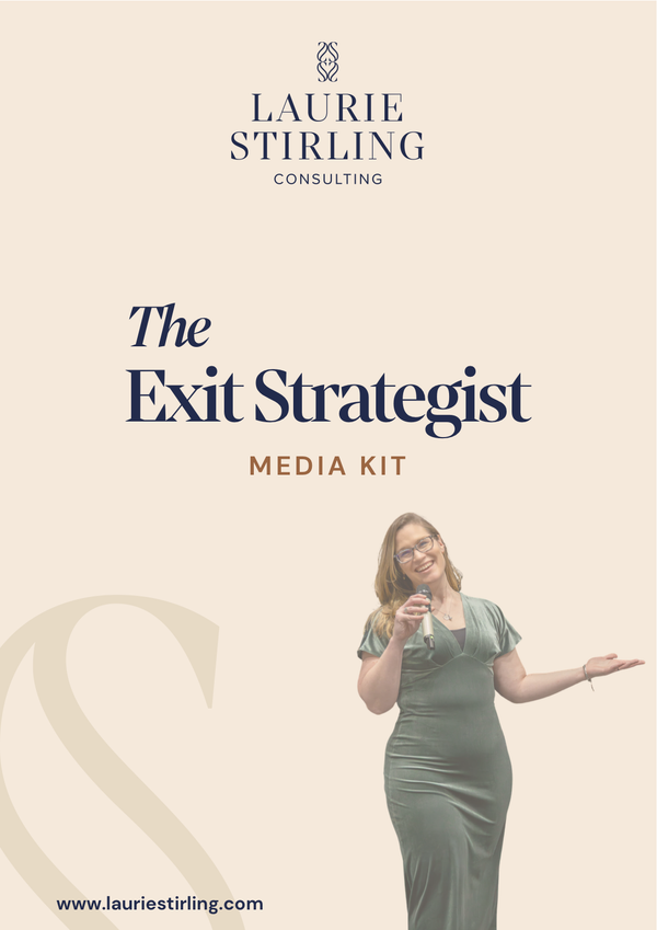 Cover of The Exit Strategist media kit