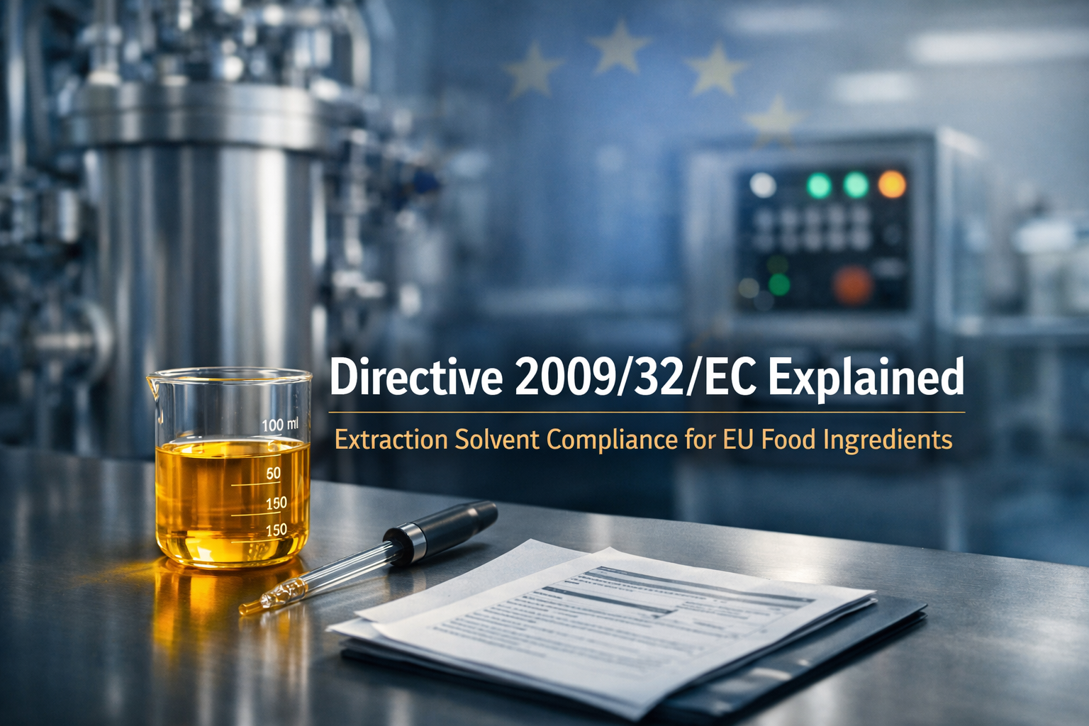 Directive 2009/32/EC Explained: Extraction Solvent Compliance for EU Food Ingredients cover image