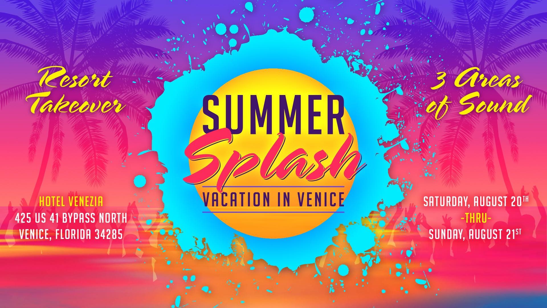 Essential Freaks Summer Splash 2022 event artwork
