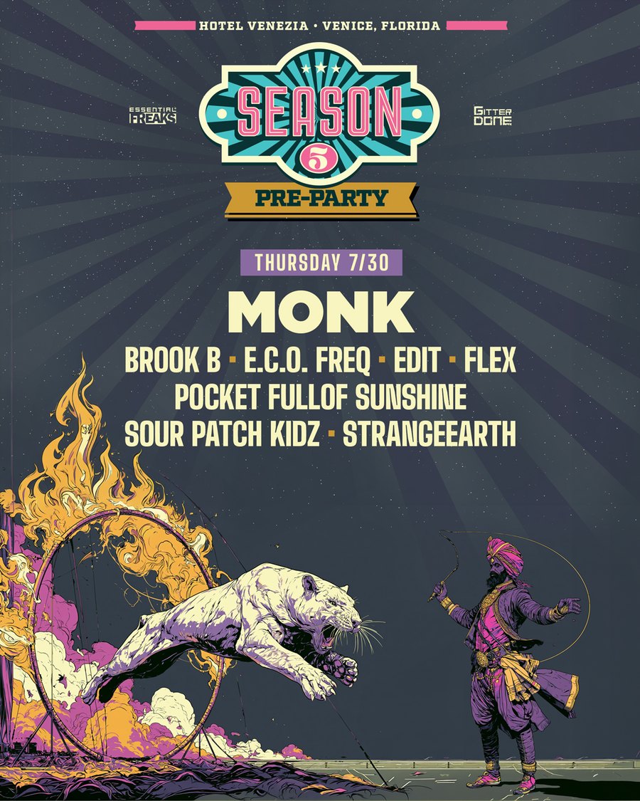 Pre-Party Season 5 stage artwork