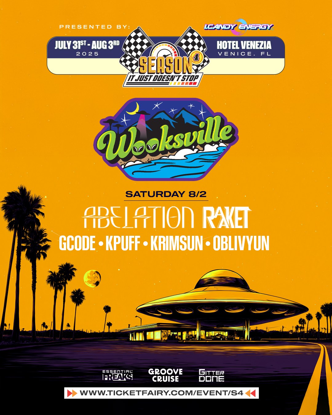 Essential Freaks Season 4 Wooksville daily lineup artwork
