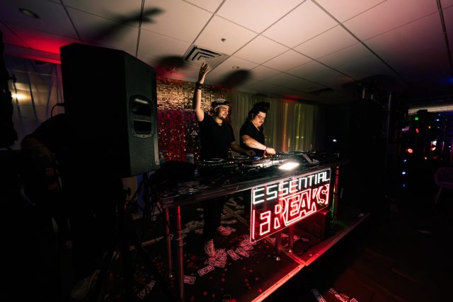 Black V Neck — Essential Freaks Season 3