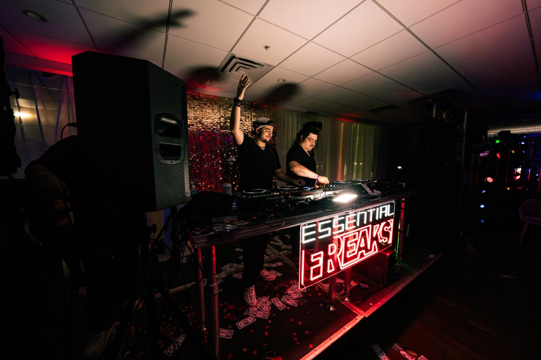 Black V Neck — Essential Freaks Season 3