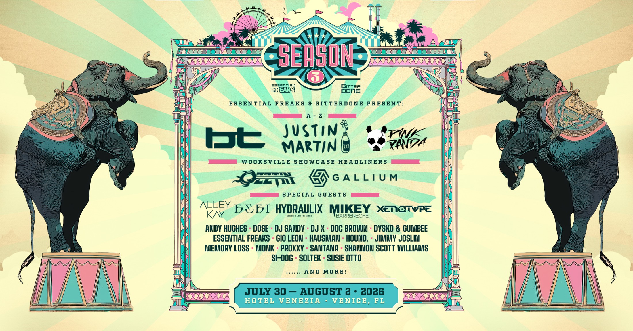 Season 5 event flyer