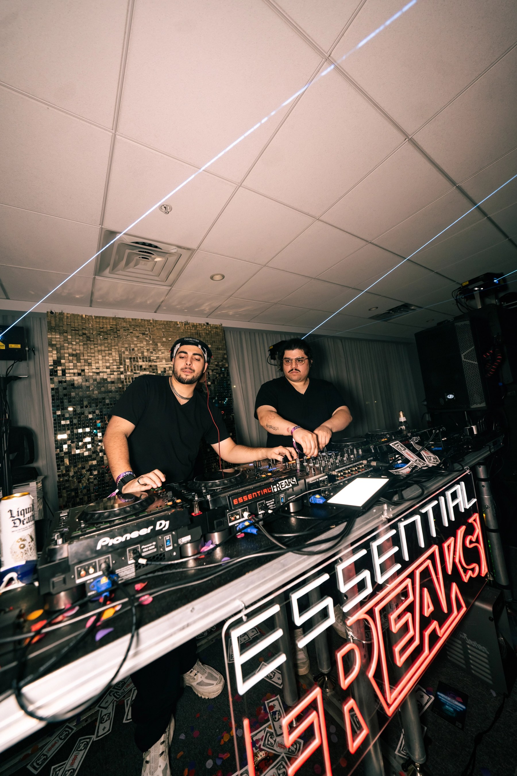 Black V Neck — Essential Freaks Season 3