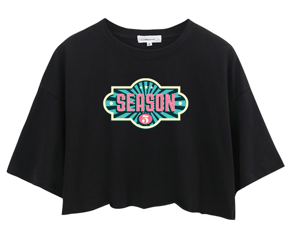 Season 5 women's oversized crop top