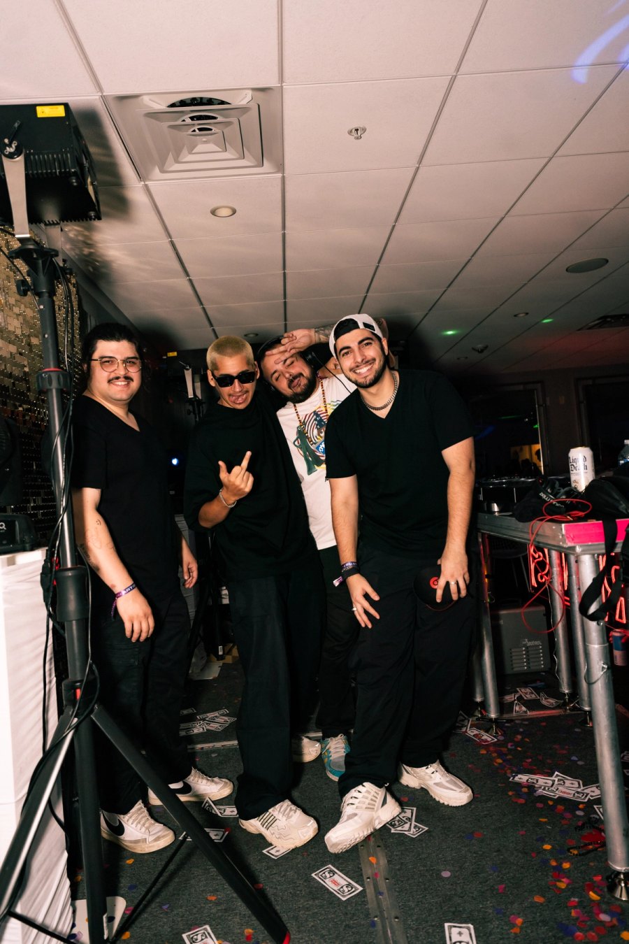 Black V Neck, DIPZY — Essential Freaks Season 3