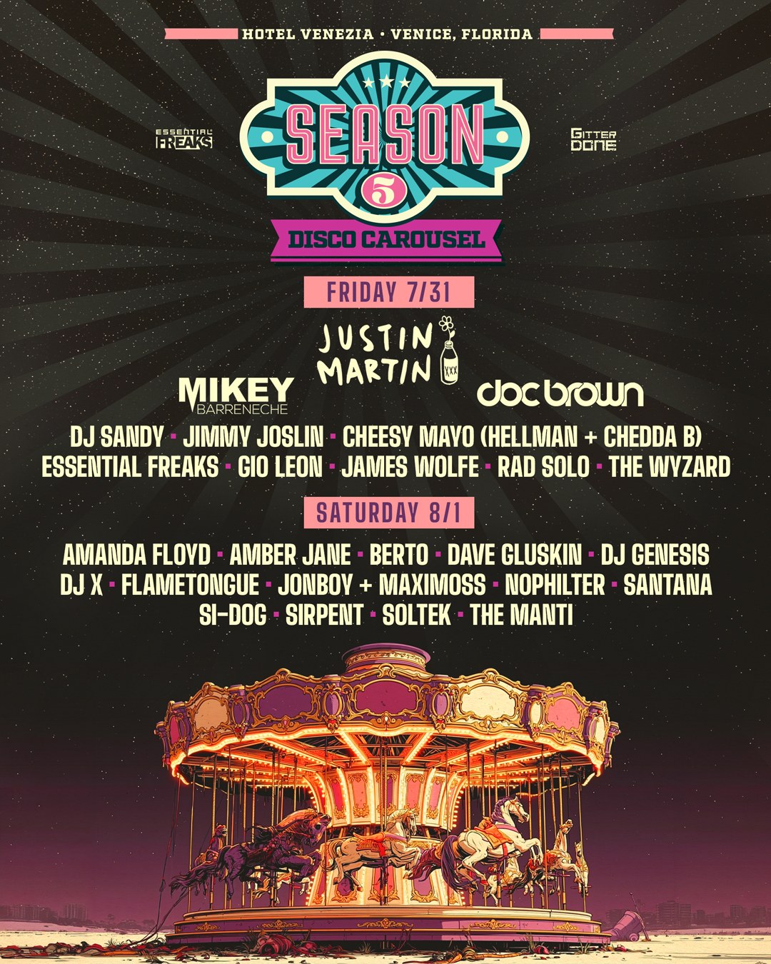 Disco Circus Season 5 stage artwork