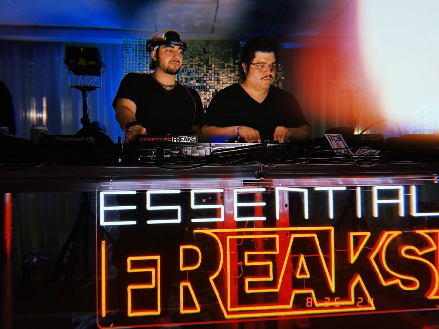Black V Neck — Essential Freaks Season 3