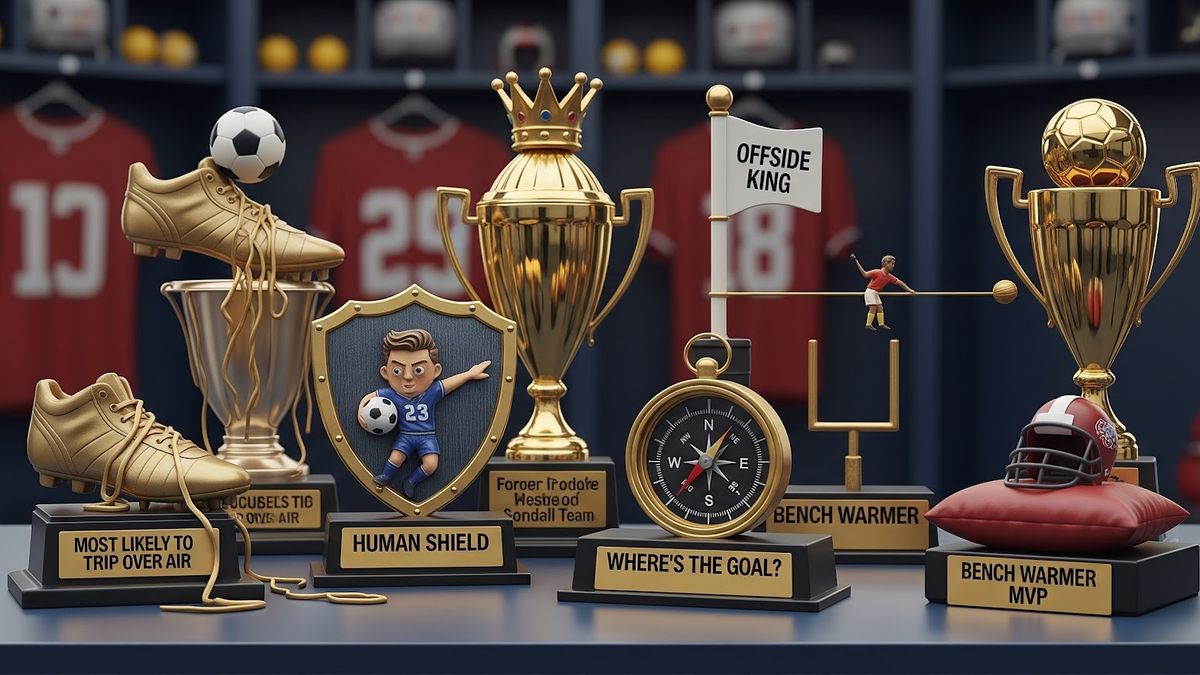 Hilarious Funny Football Team Awards Ideas to End Your Season on a High Note