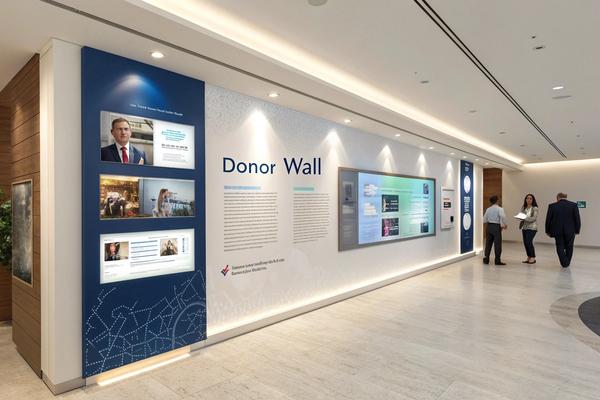 What Donor Information Should Interactive Donor Walls Display?