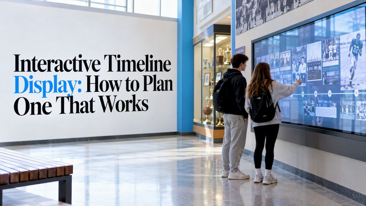 Interactive Timeline Display: How to Plan One That Works