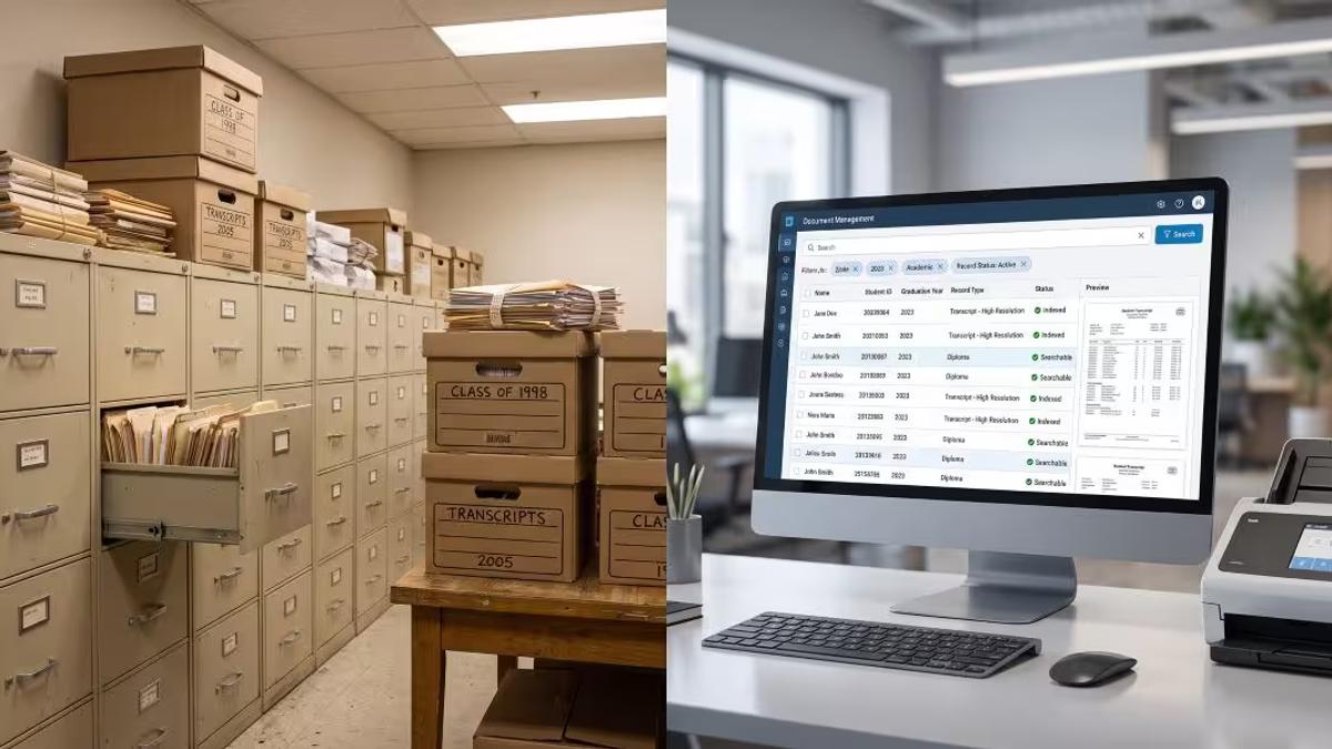 How Can I Scan And Organise Student Records Or Admission Forms Efficiently For A School?