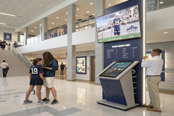 How to Set Up a Touchscreen Electronic Trophy Case Kiosk for Schools