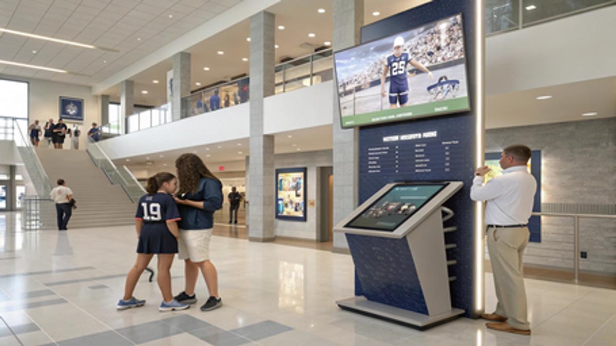 How to Set Up a Touchscreen Electronic Trophy Case Kiosk for Schools