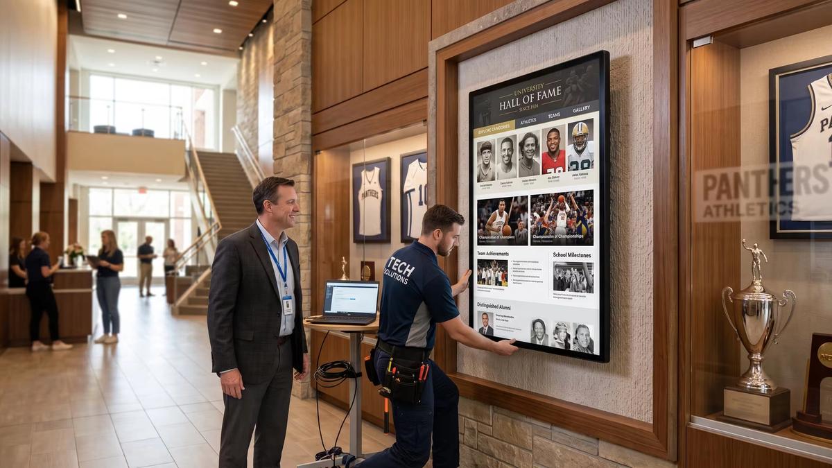 How Long Does It Take to Install a Digital Hall of Fame