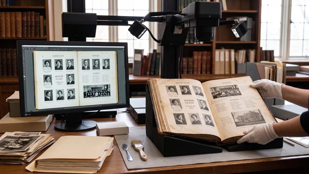 How to Find a Yearbook Scans Service for a Book Older Than Your Grandpa
