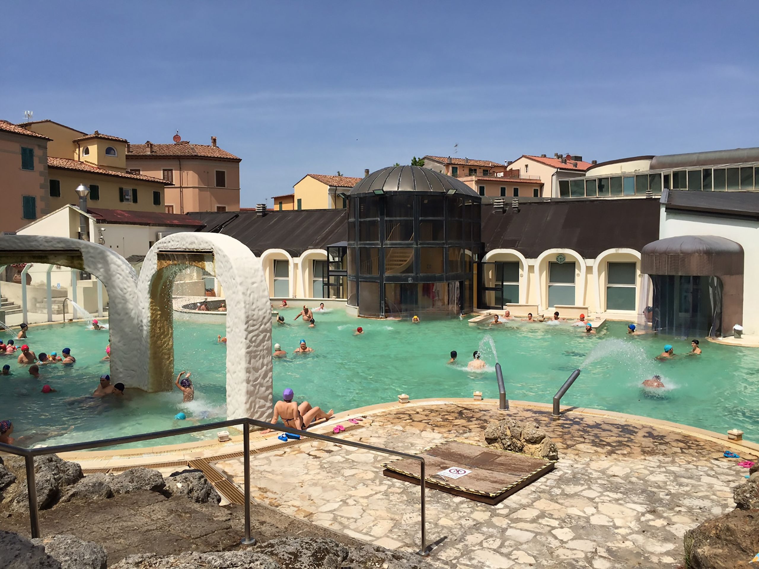 Fra den kjente "termen" i Casciana Terme, italia
