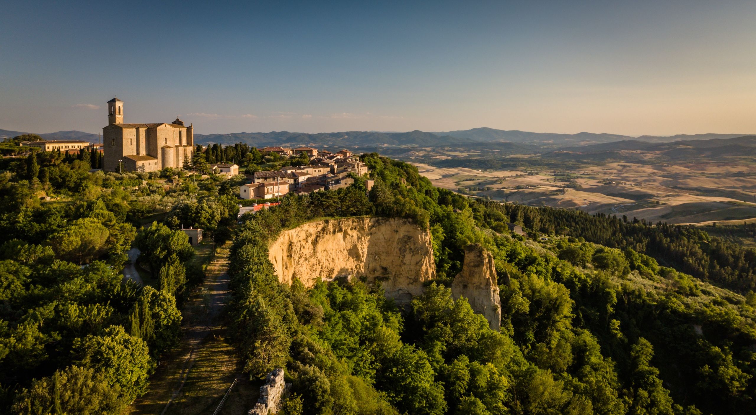 Oversiktbilde over Volterra