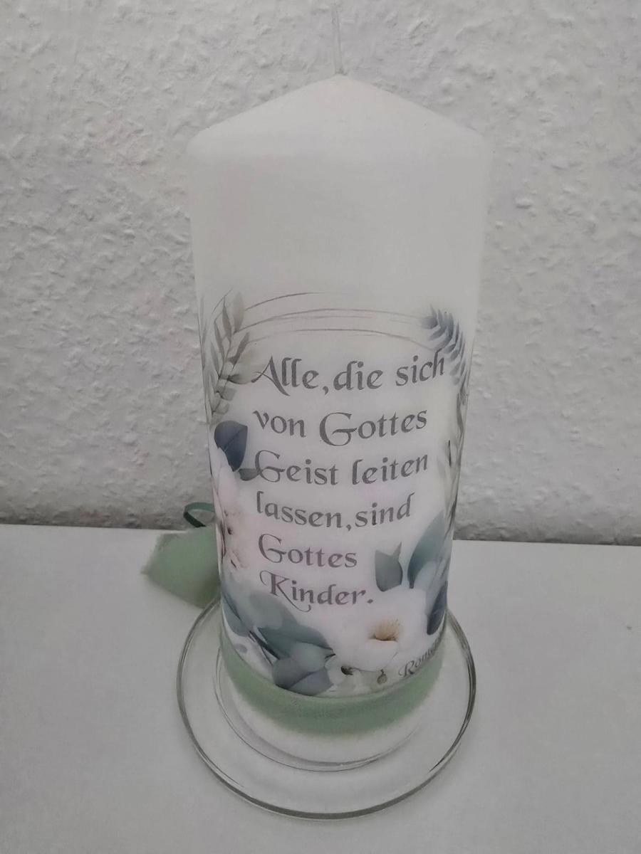 Traukerzen · Taufkerzen · Konfirmationskerzen 21