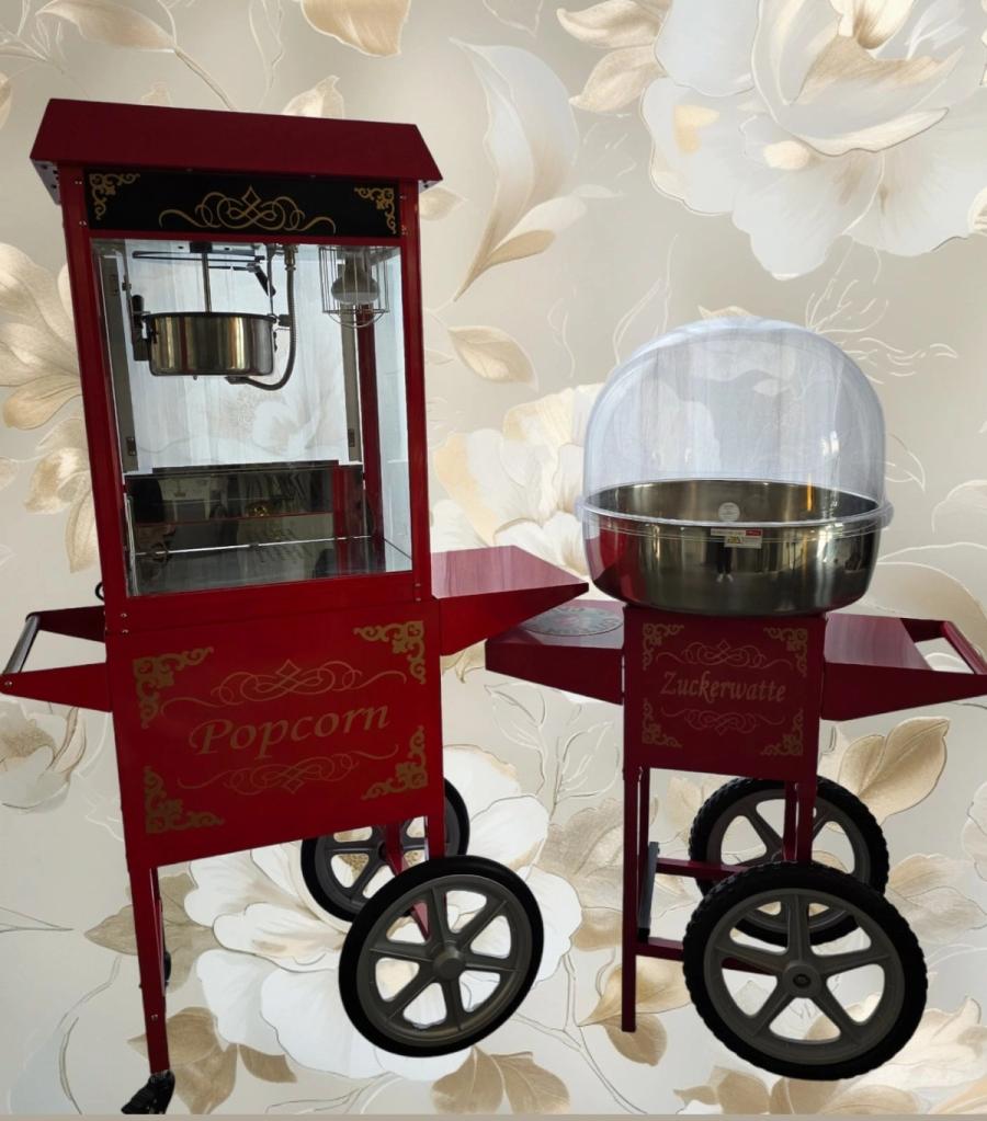 Popcornmaschine & Zuckerwattemaschine 6
