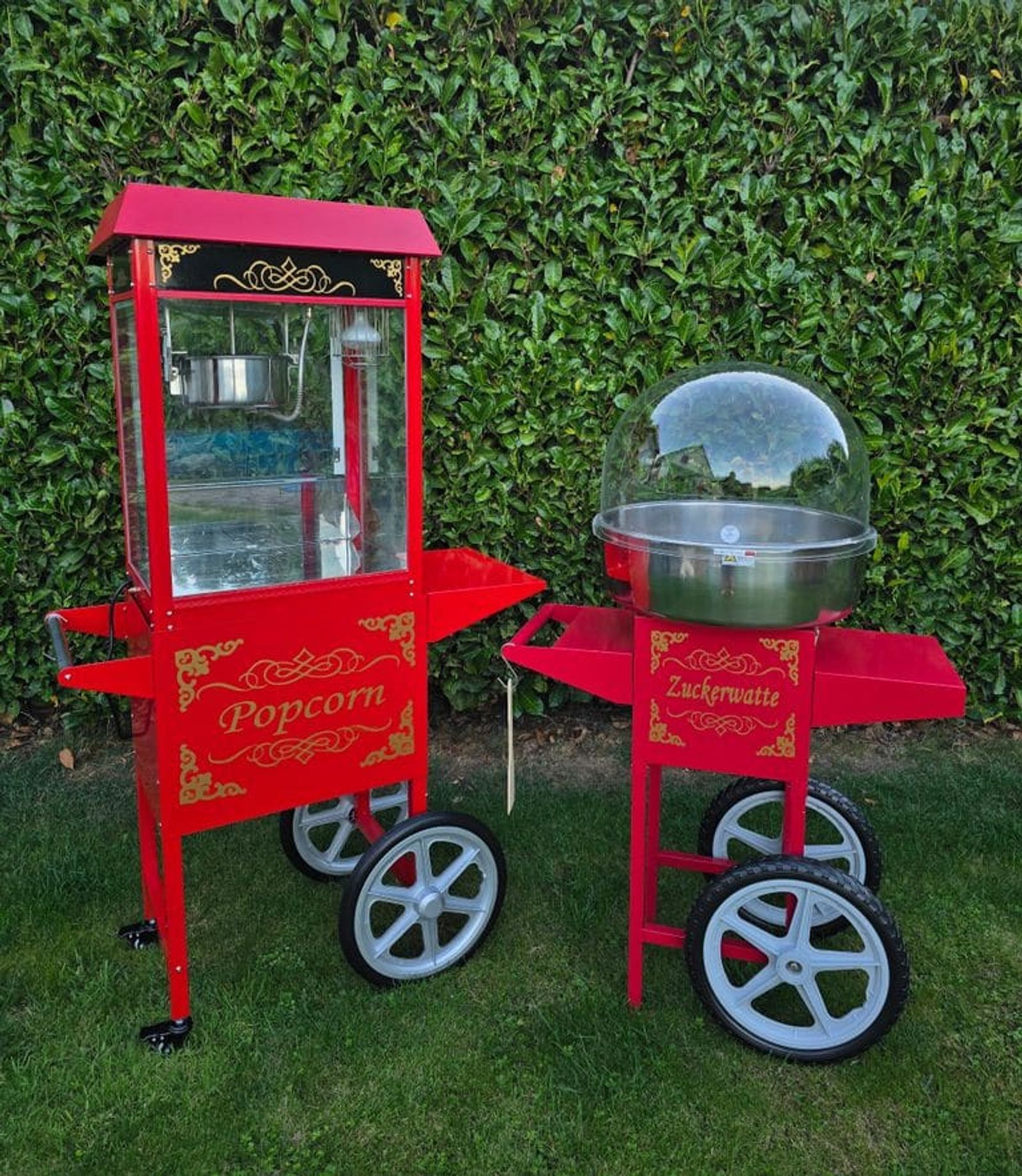 Popcornmaschine & Zuckerwattemaschine