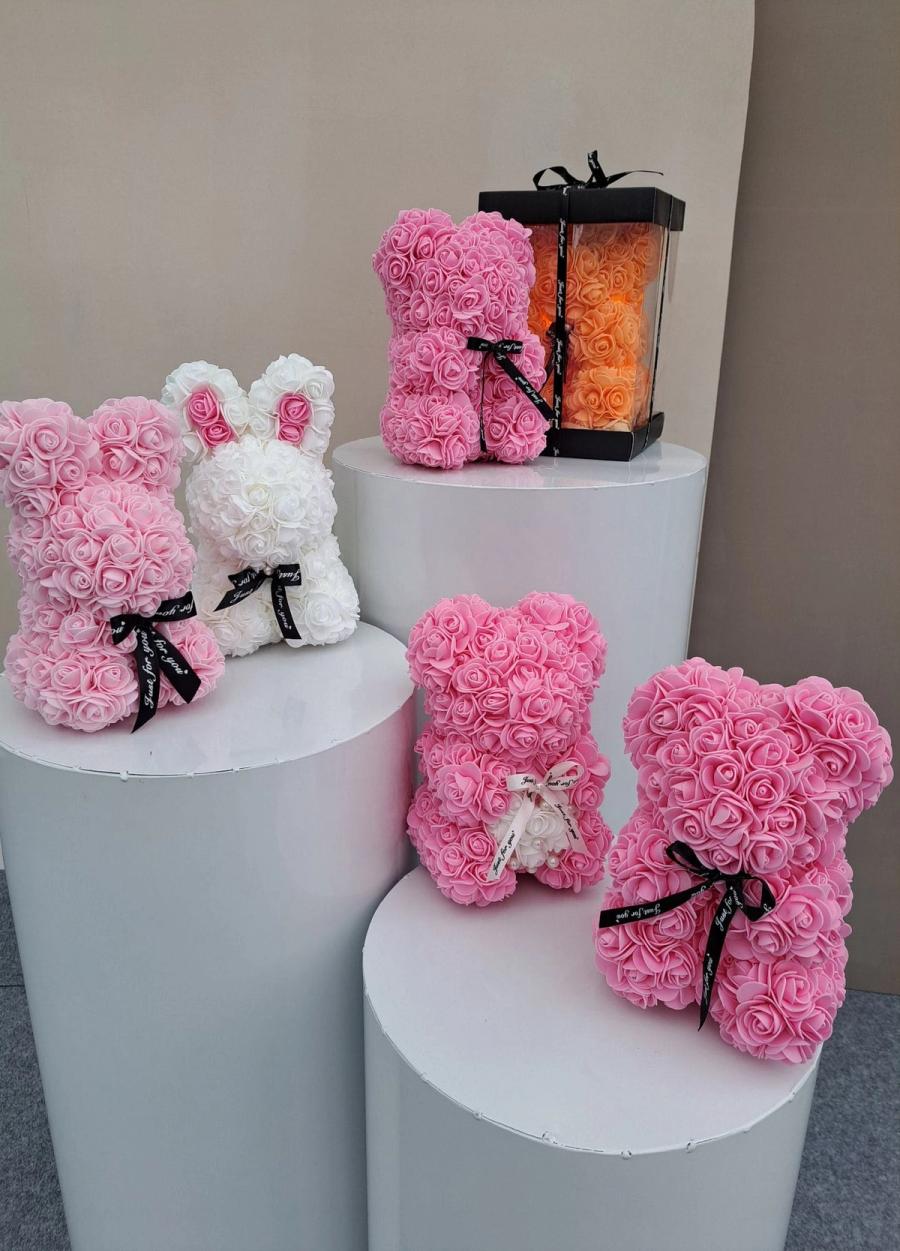 Rosenteddy · Rosenhase · Roseneinhorn 14