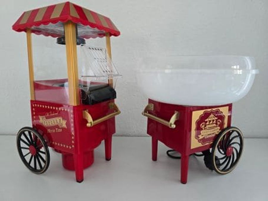 Popcornmaschine & Zuckerwattemaschine 1