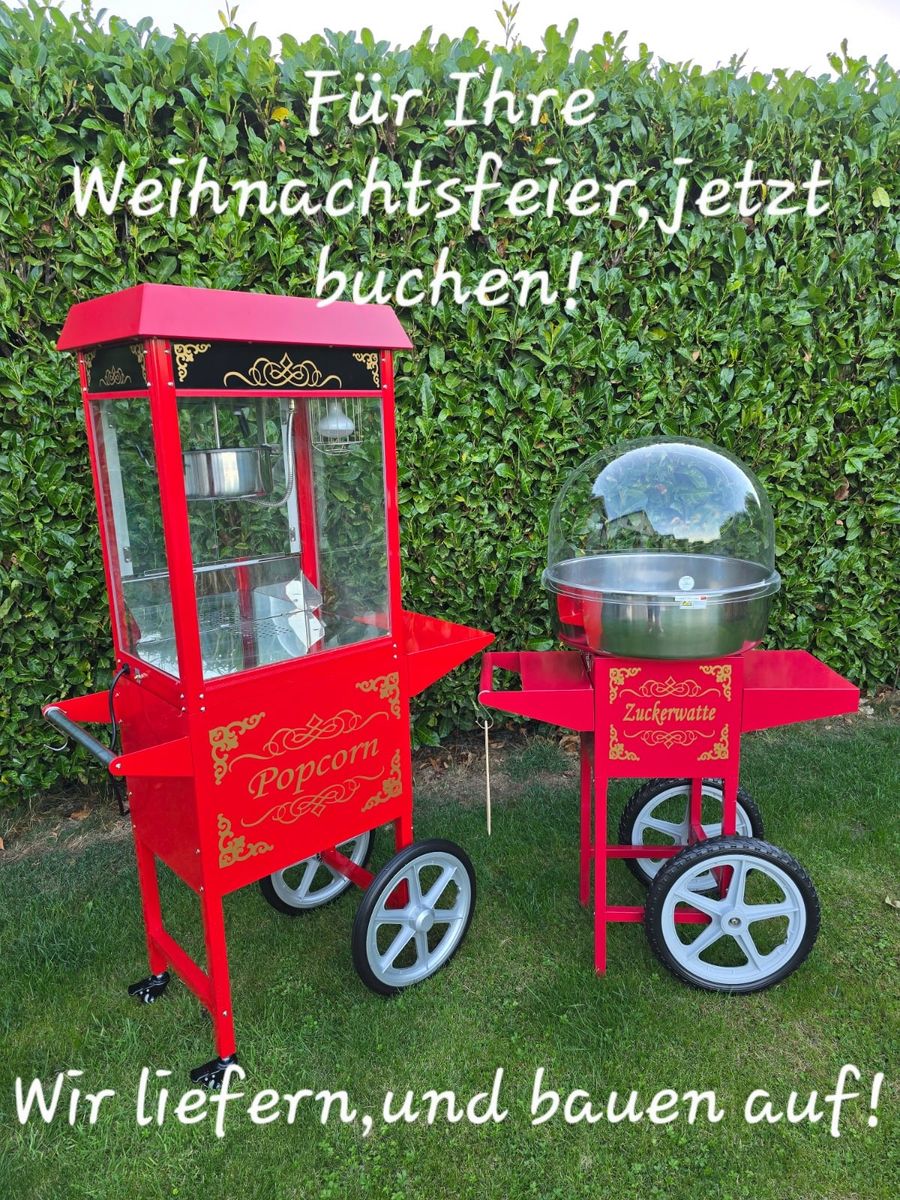 Popcornmaschine & Zuckerwattemaschine 8