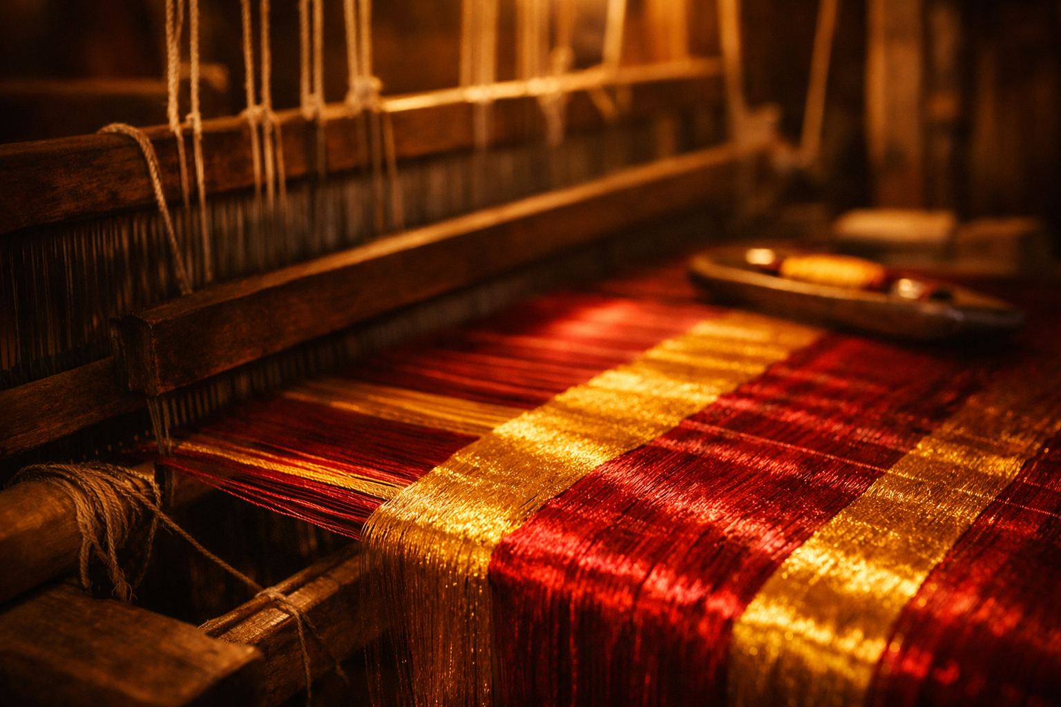 Kavya wearing Heritage — The Loom That Remembers: India's Living Textile Heritage