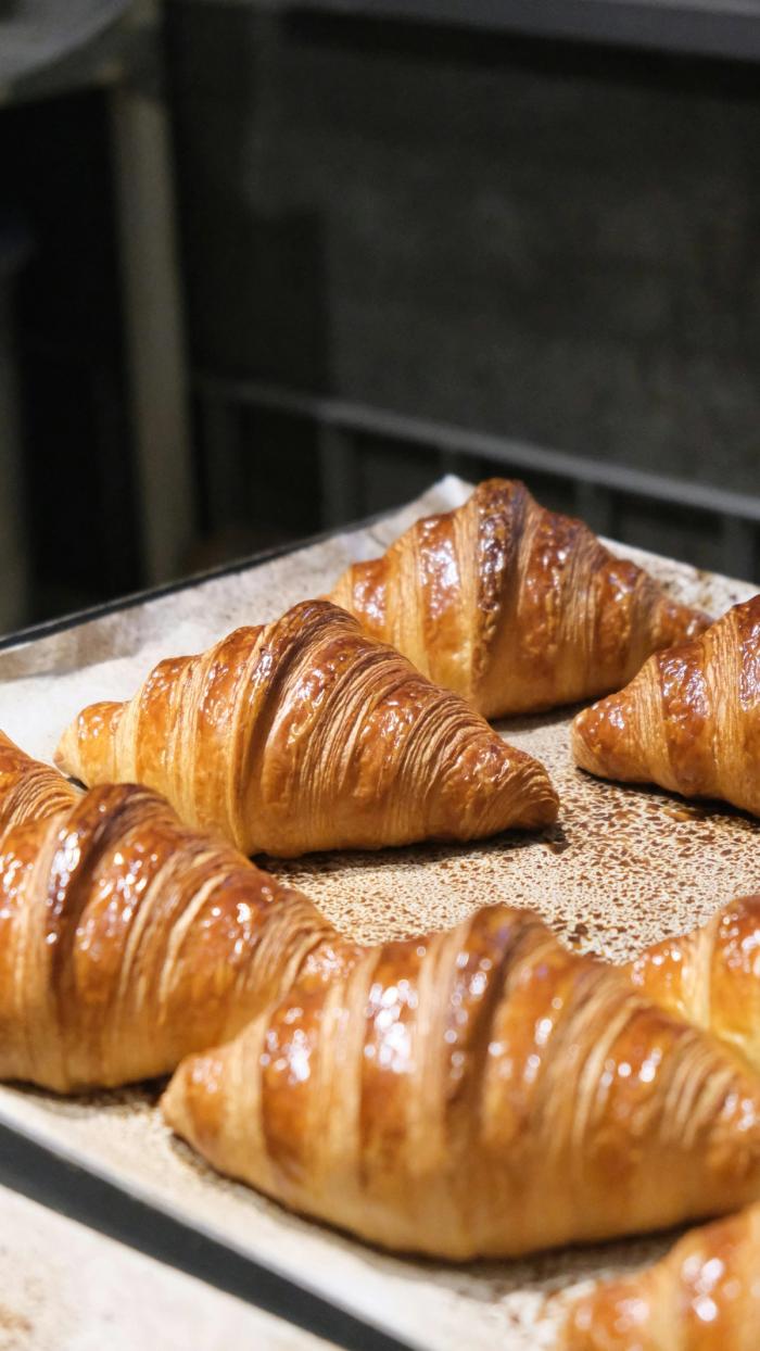 Morning croissants