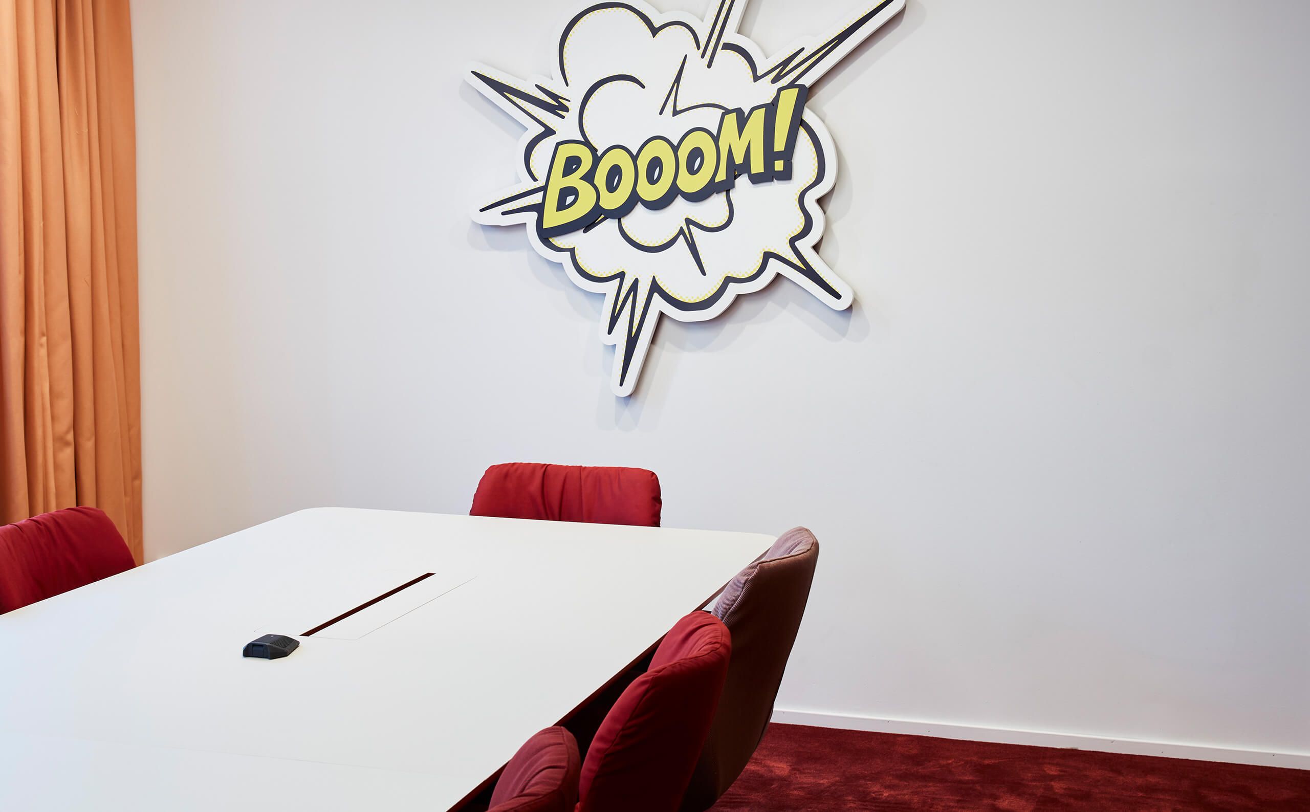 Google - meeting room graphics