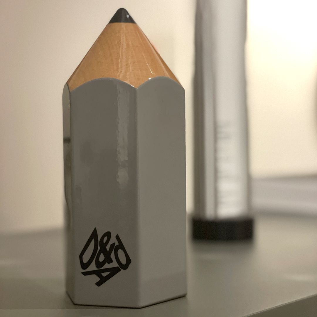 Graphite pencil in D&AD