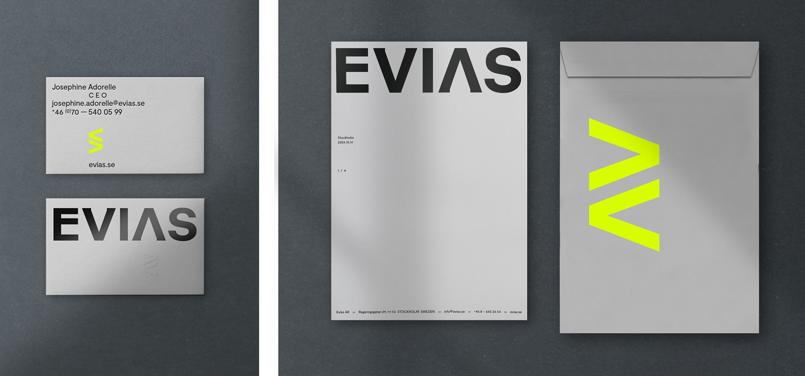 Evias stationery