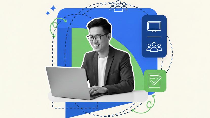 software and webinars work together