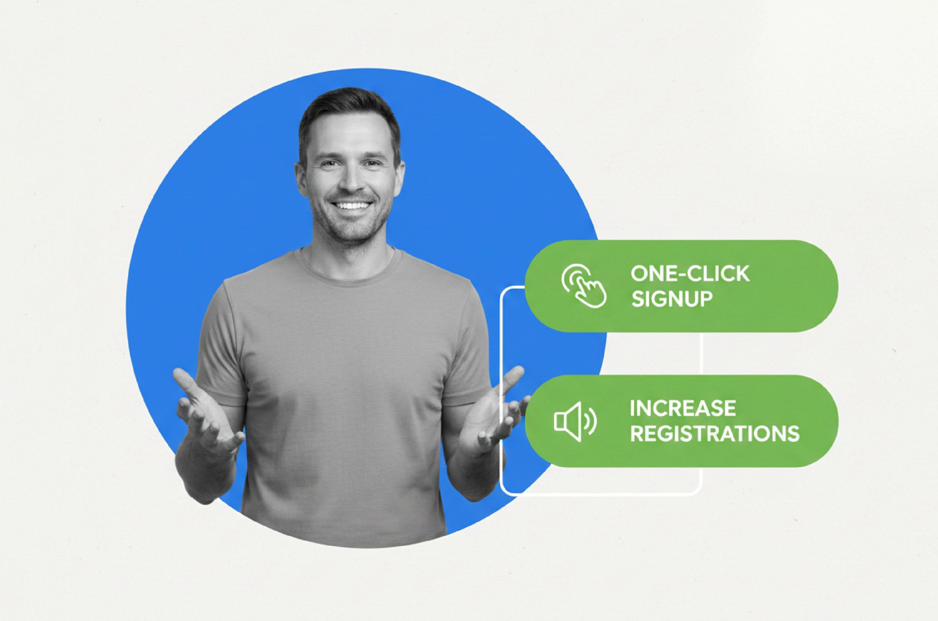 one click webinar registration solution