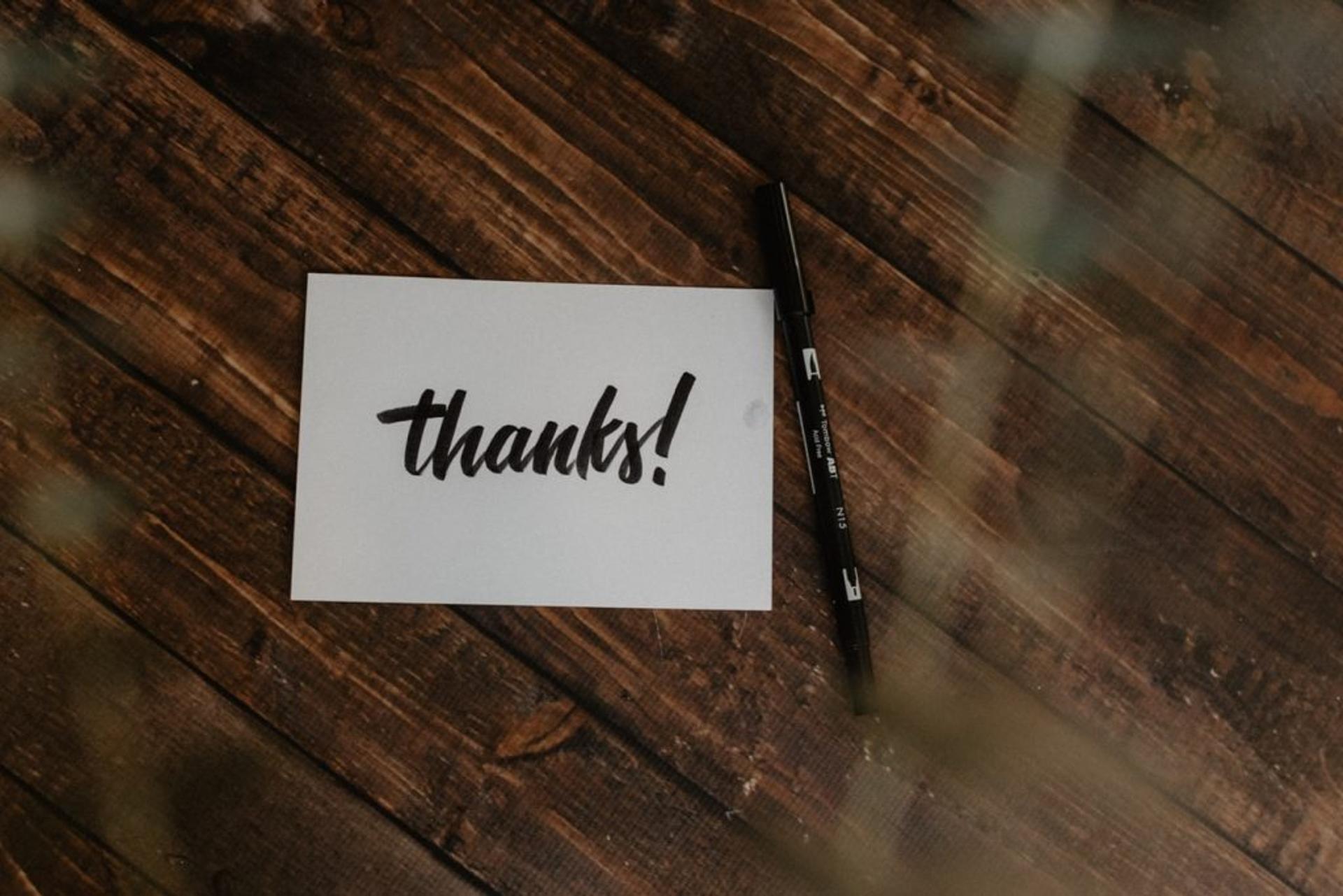 Utilize your thank you pages to the fullest and give your clients something to be thankful for too.