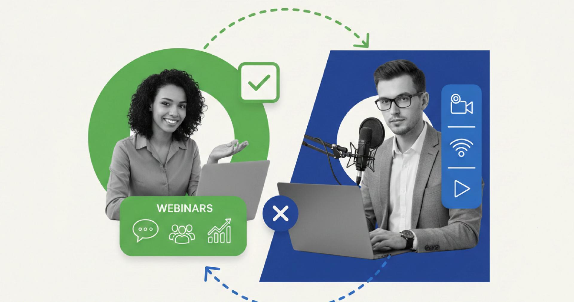 webinar vs live streaming guide