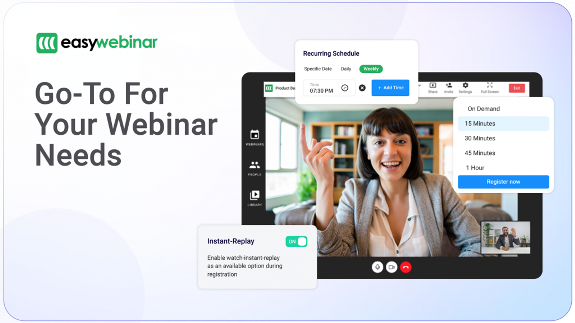 EasyWebinar for Webinar Needs