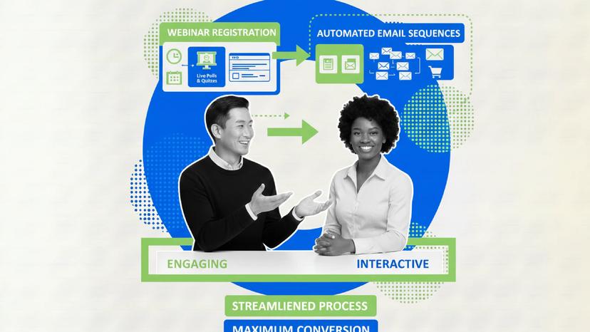 webinar email automation sequence streamline