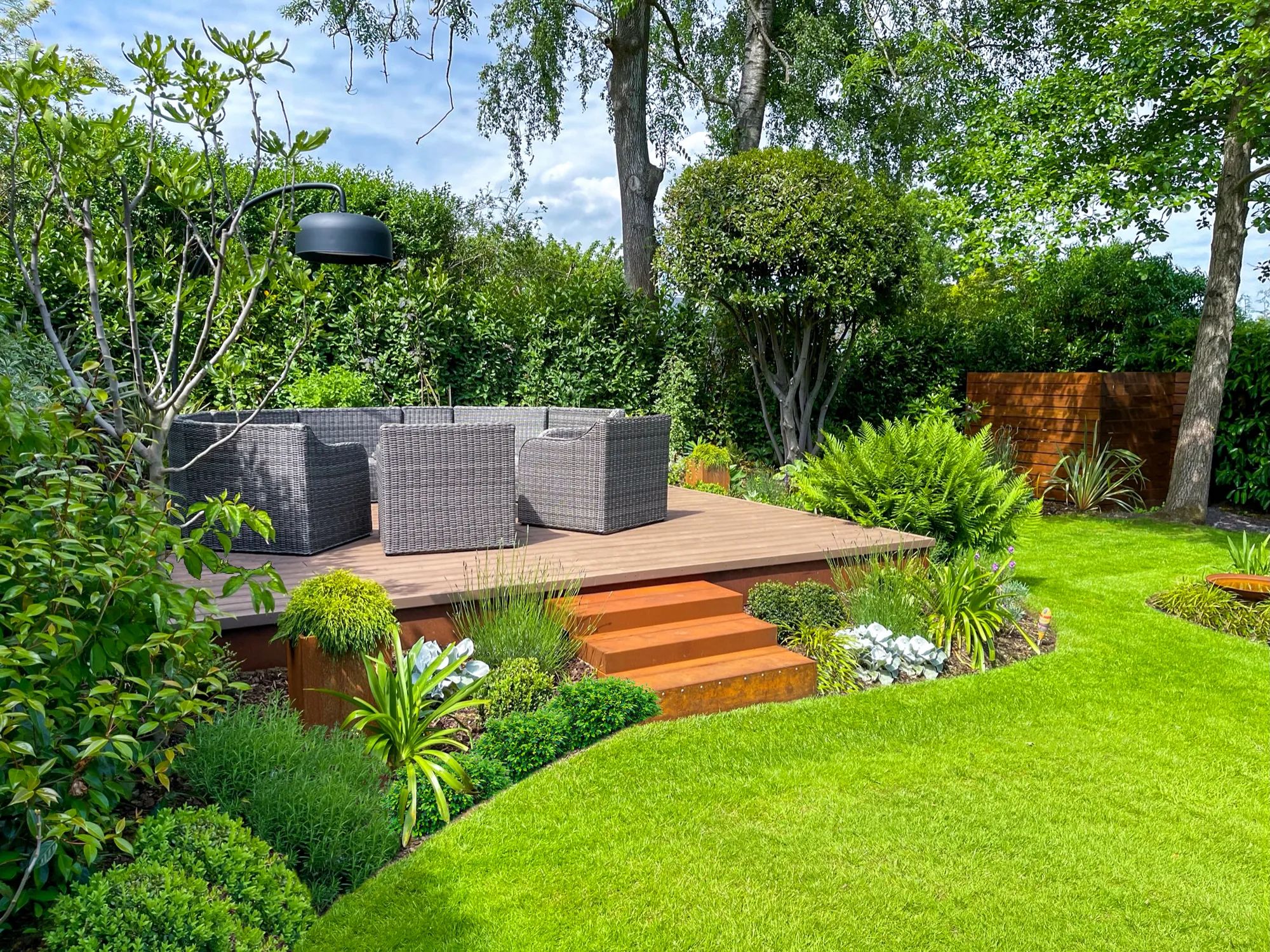 A garden designed and built by Willow Alexander in Sevenoaks