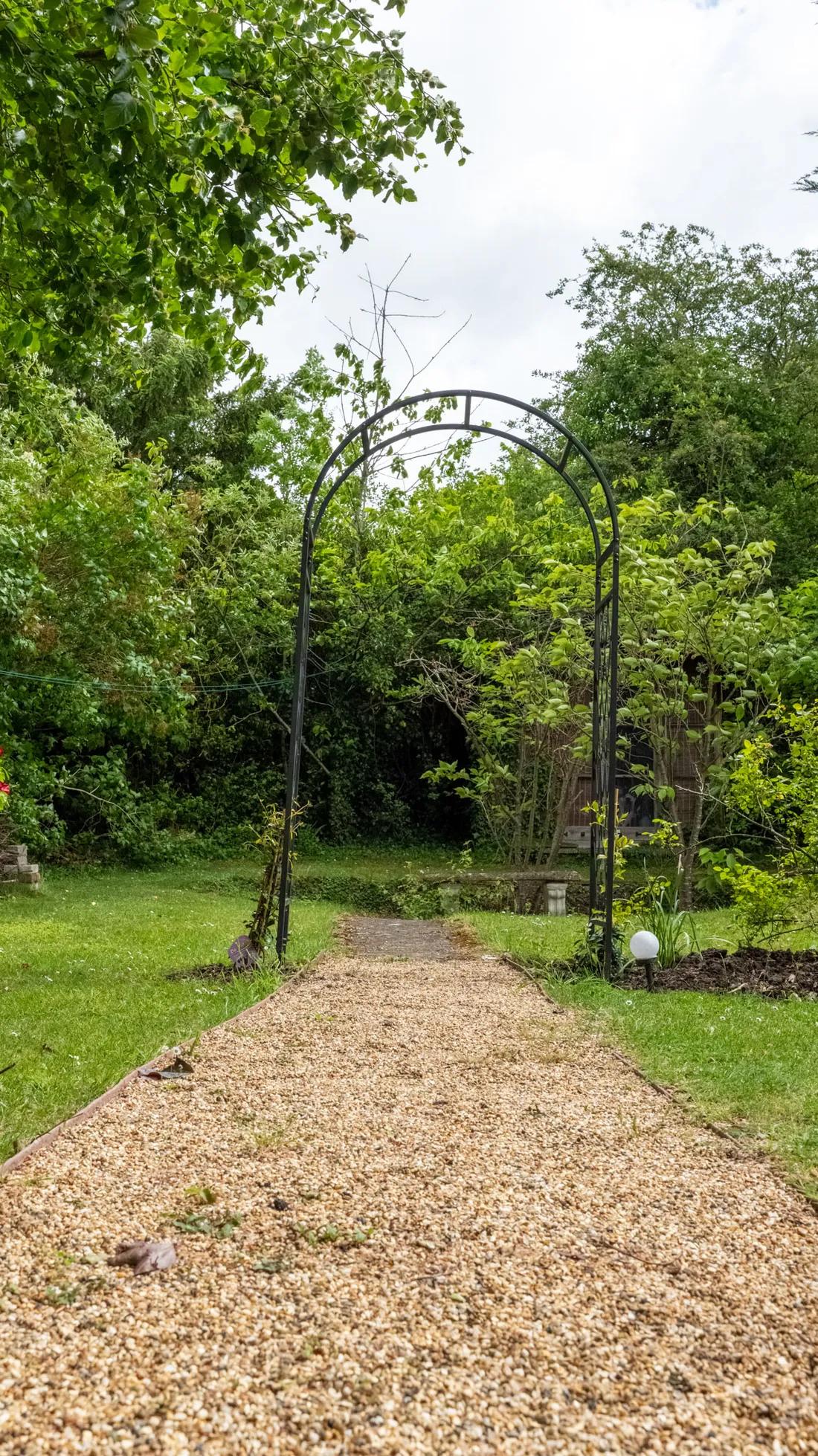 A garden we've restored