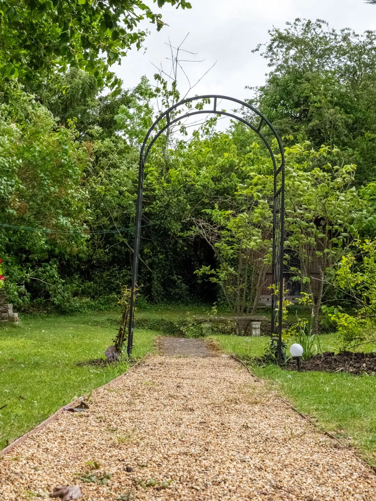 A garden we've restored