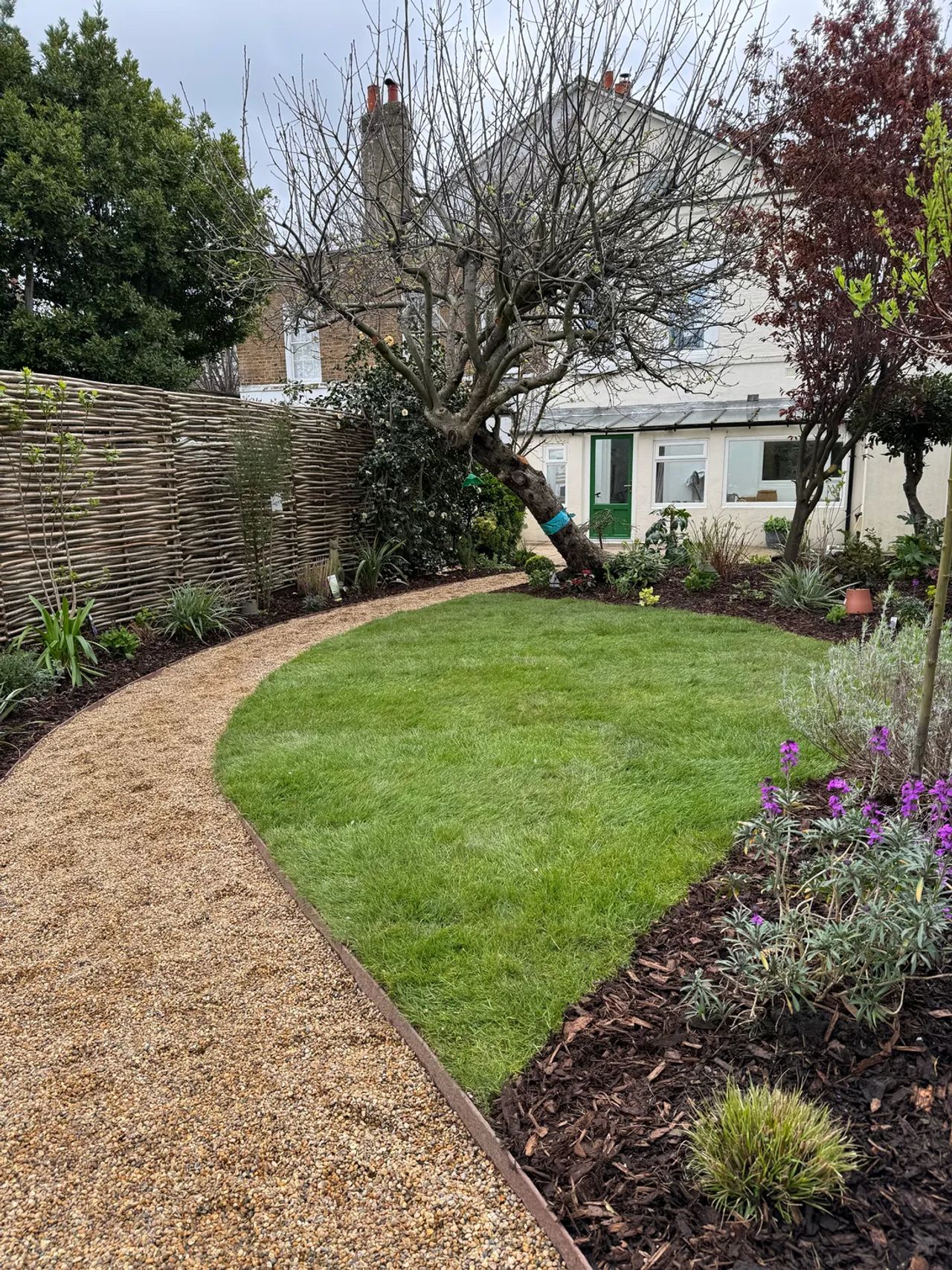 A garden we've restored