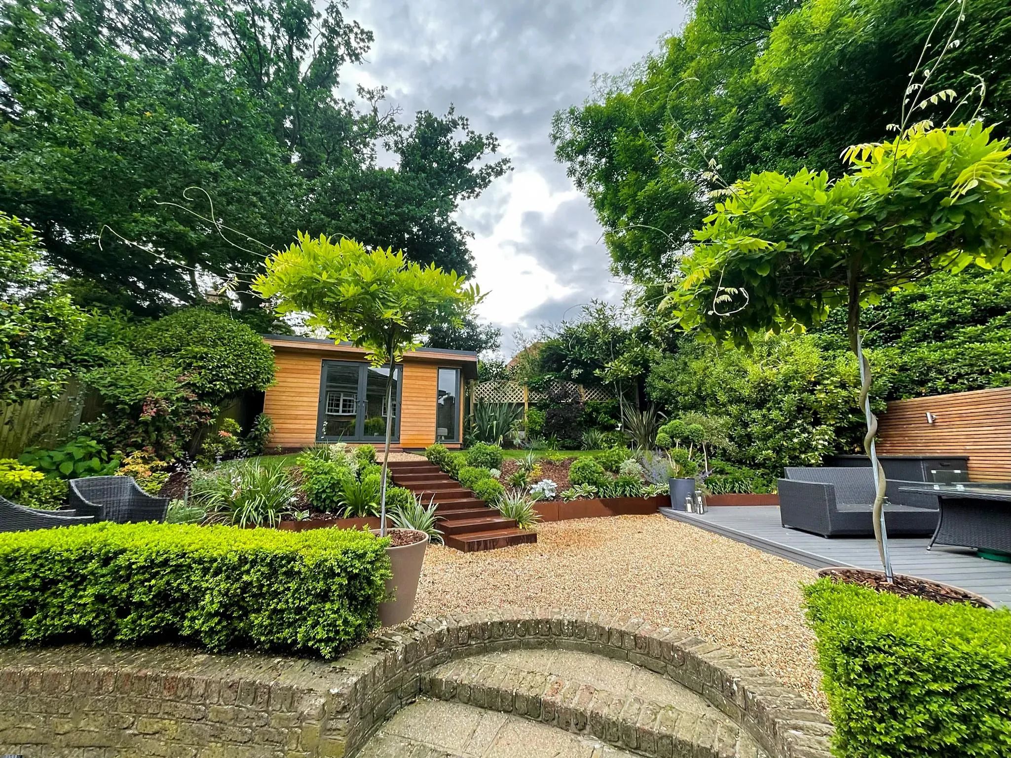 A garden designed and built by Willow Alexander in Chislehurst
