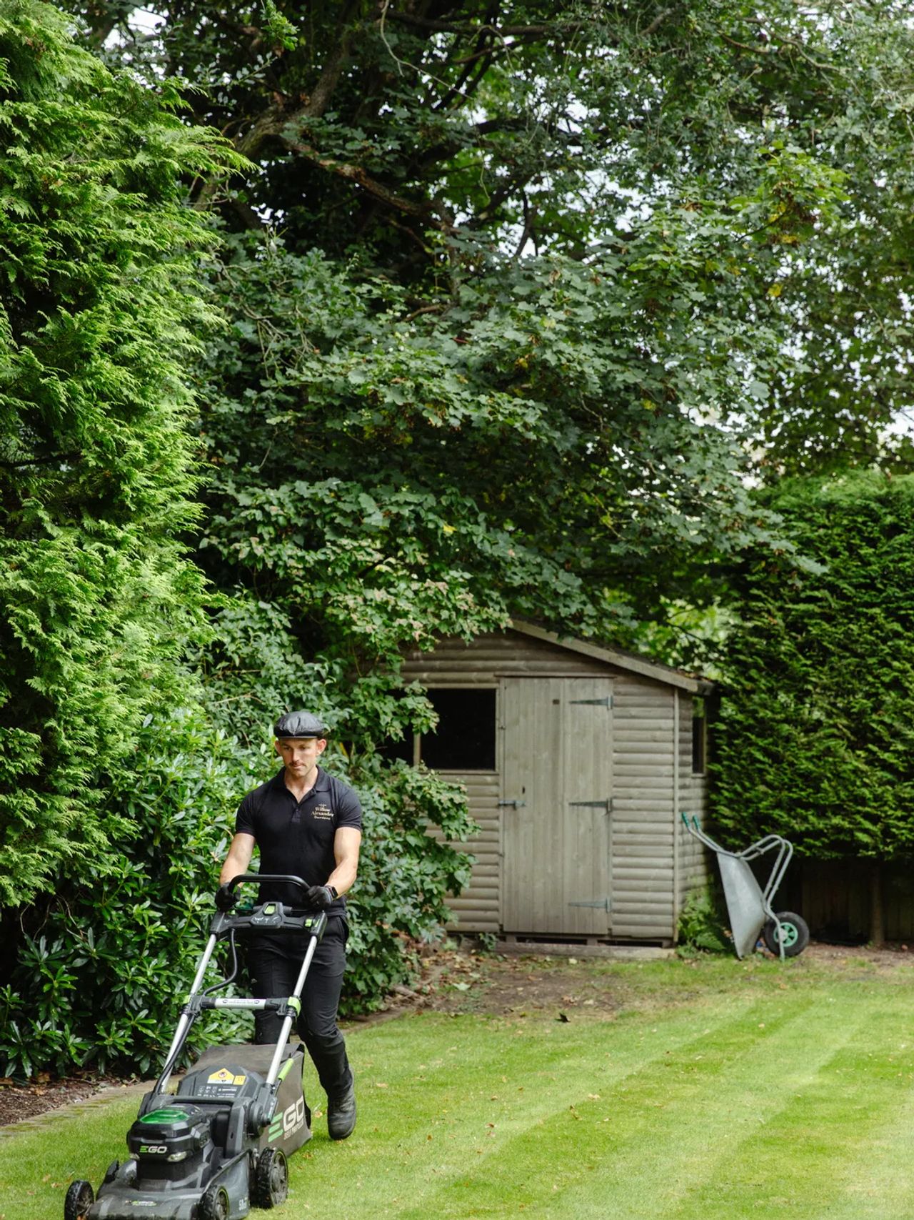 A garden we've tidied