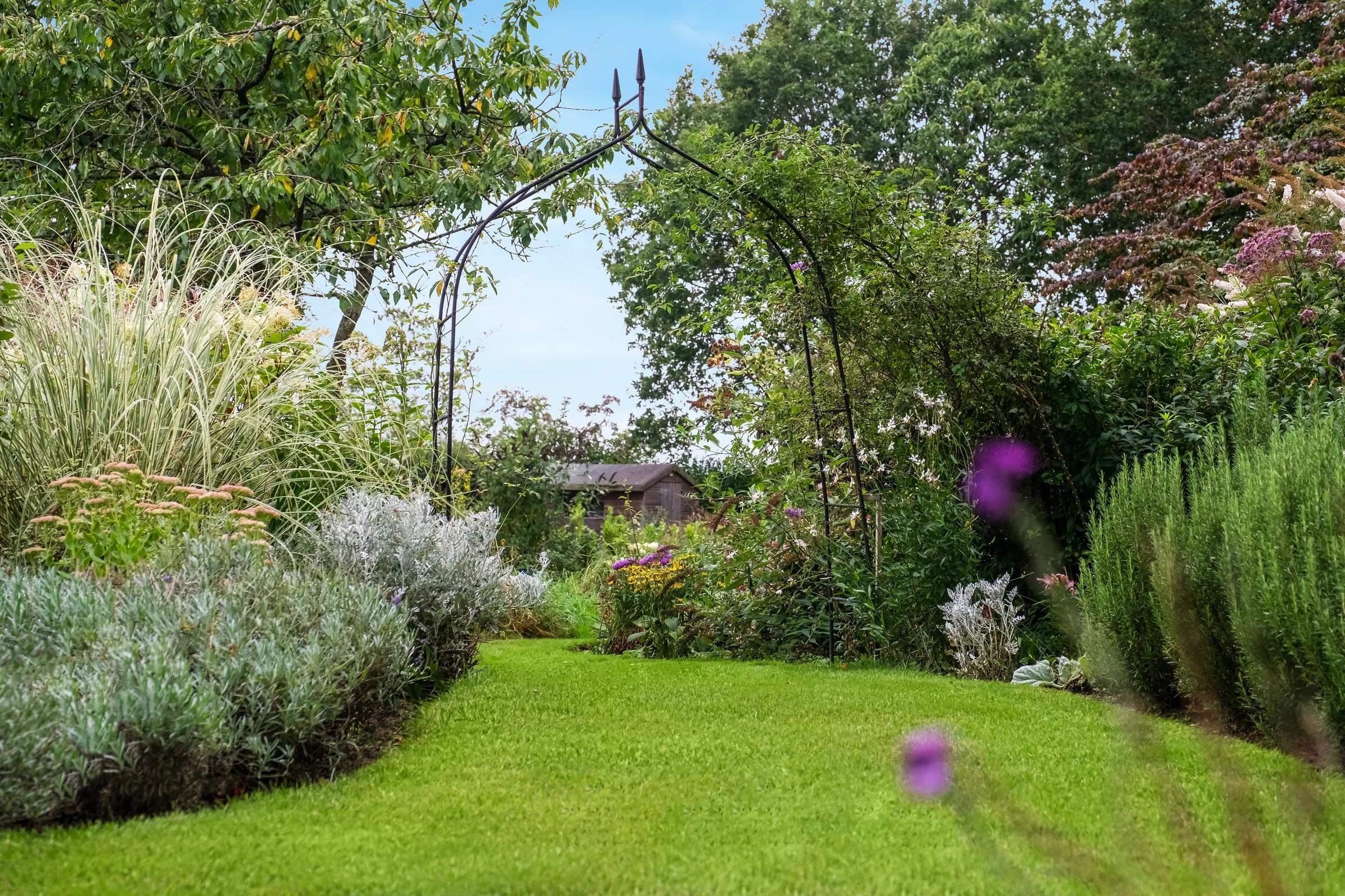 A garden built to mature.